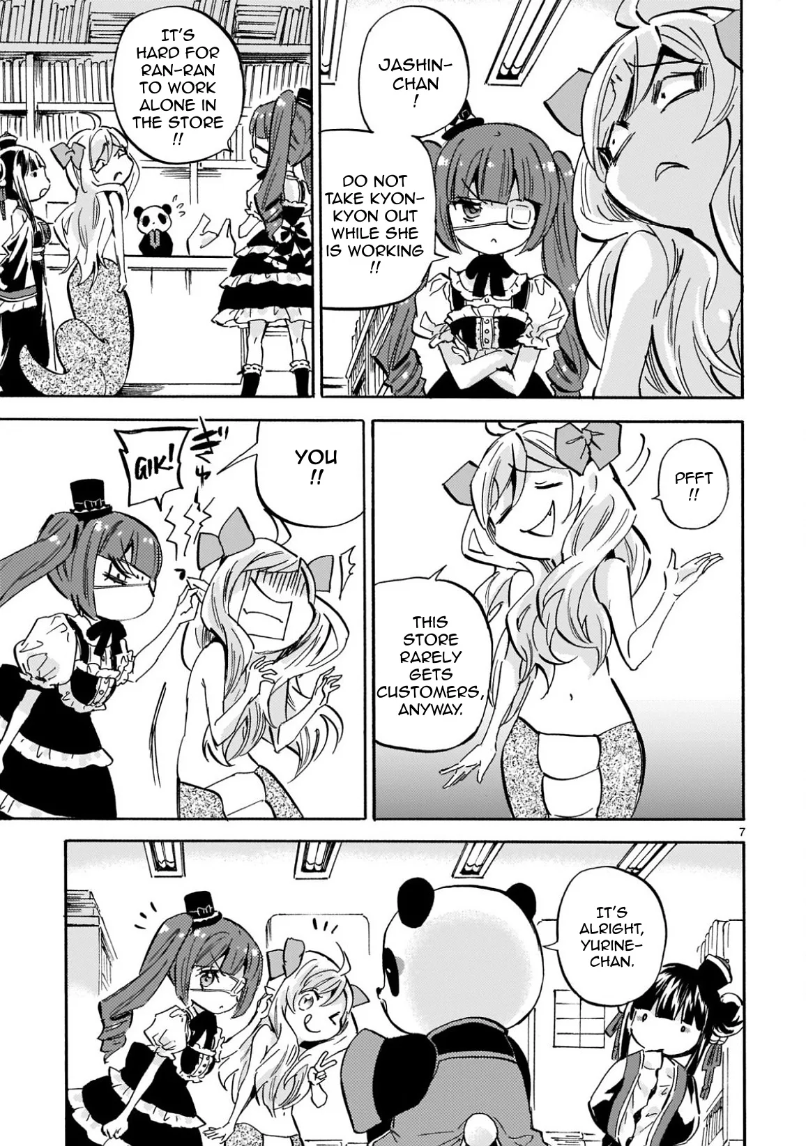 Jashin-chan Dropkick Chapter 222 page 7