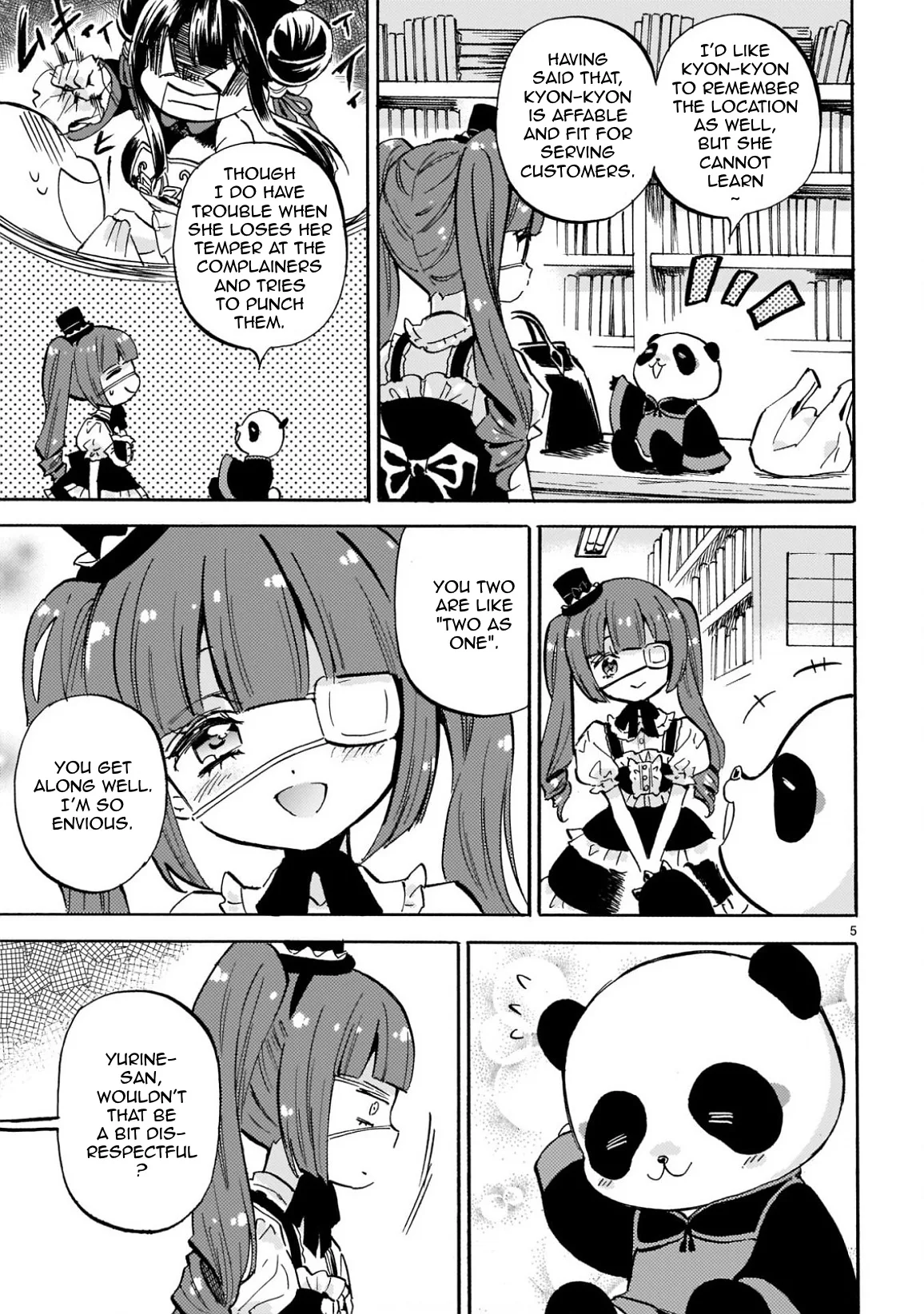 Jashin-chan Dropkick Chapter 222 page 5