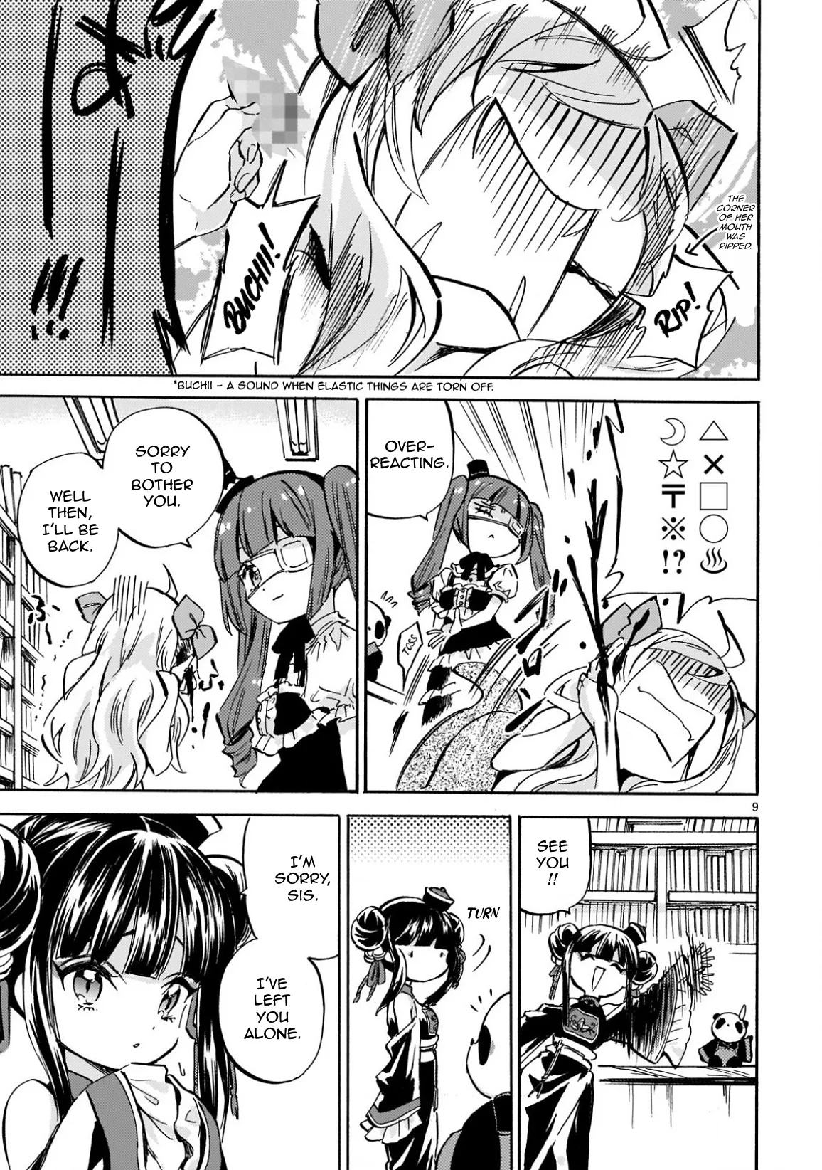 Jashin-chan Dropkick Chapter 222 page 9