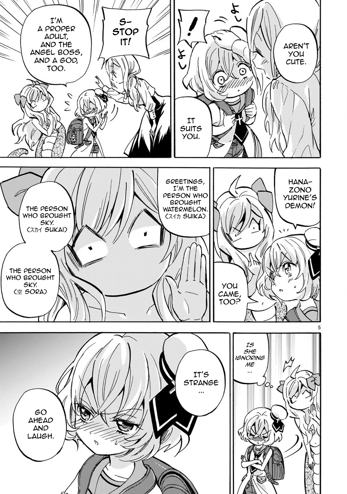 Jashin-chan Dropkick Chapter 223 page 5