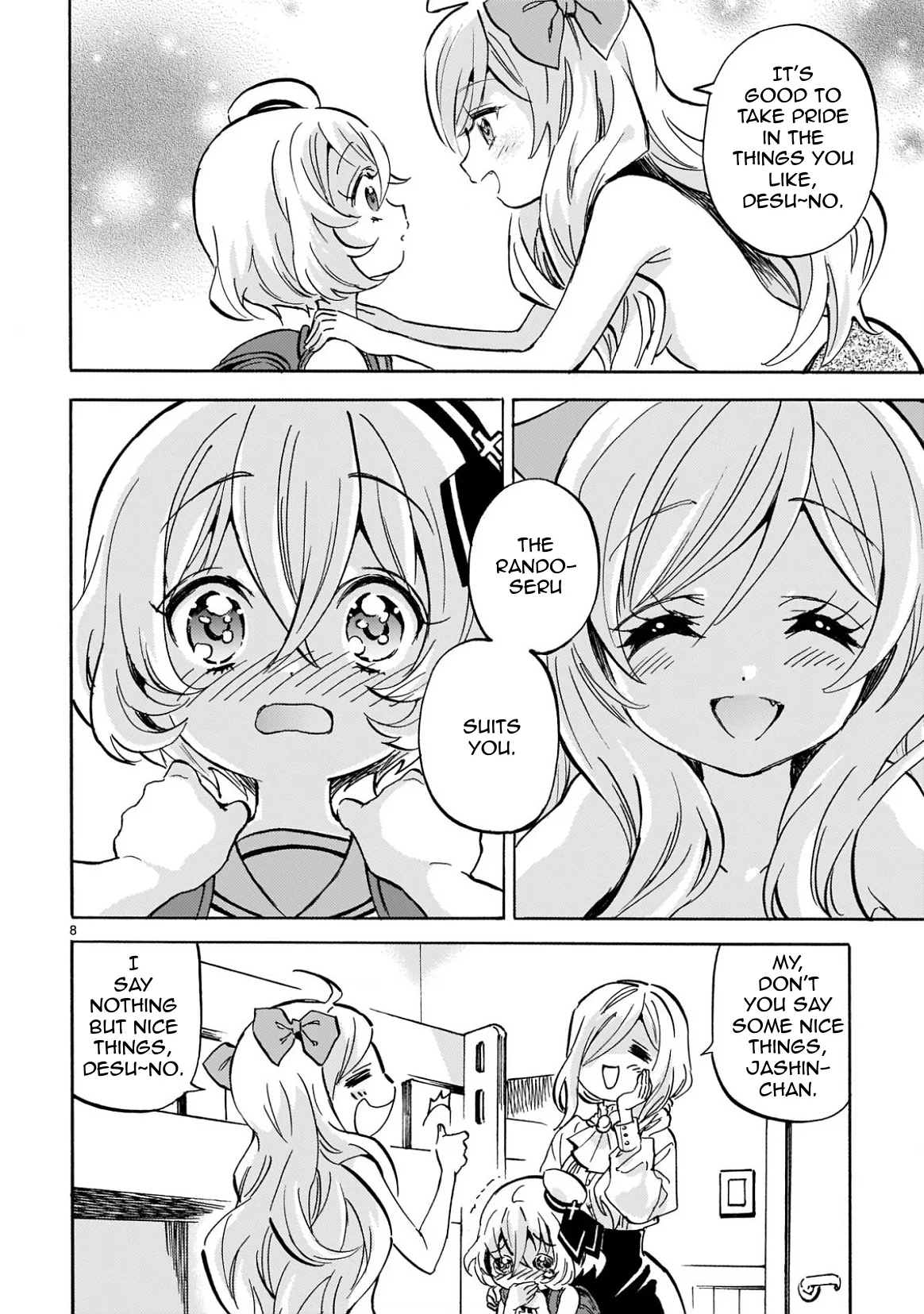 Jashin-chan Dropkick Chapter 223 page 8