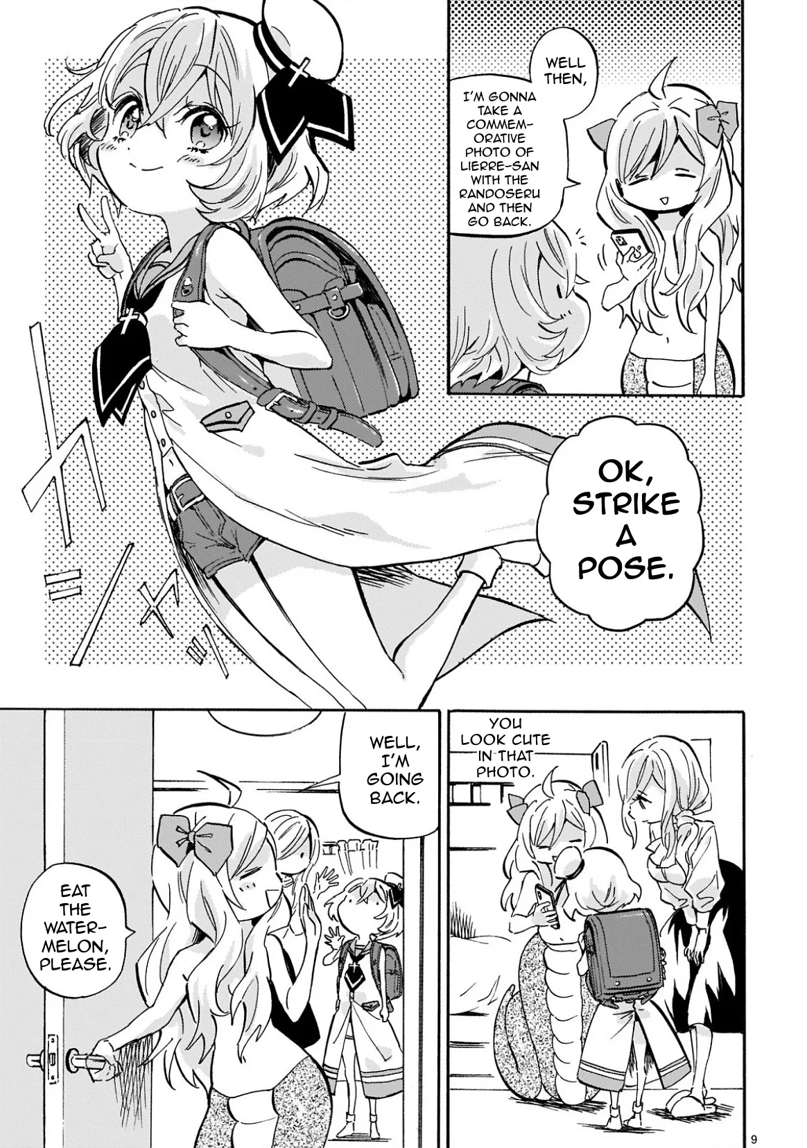 Jashin-chan Dropkick Chapter 223 page 9