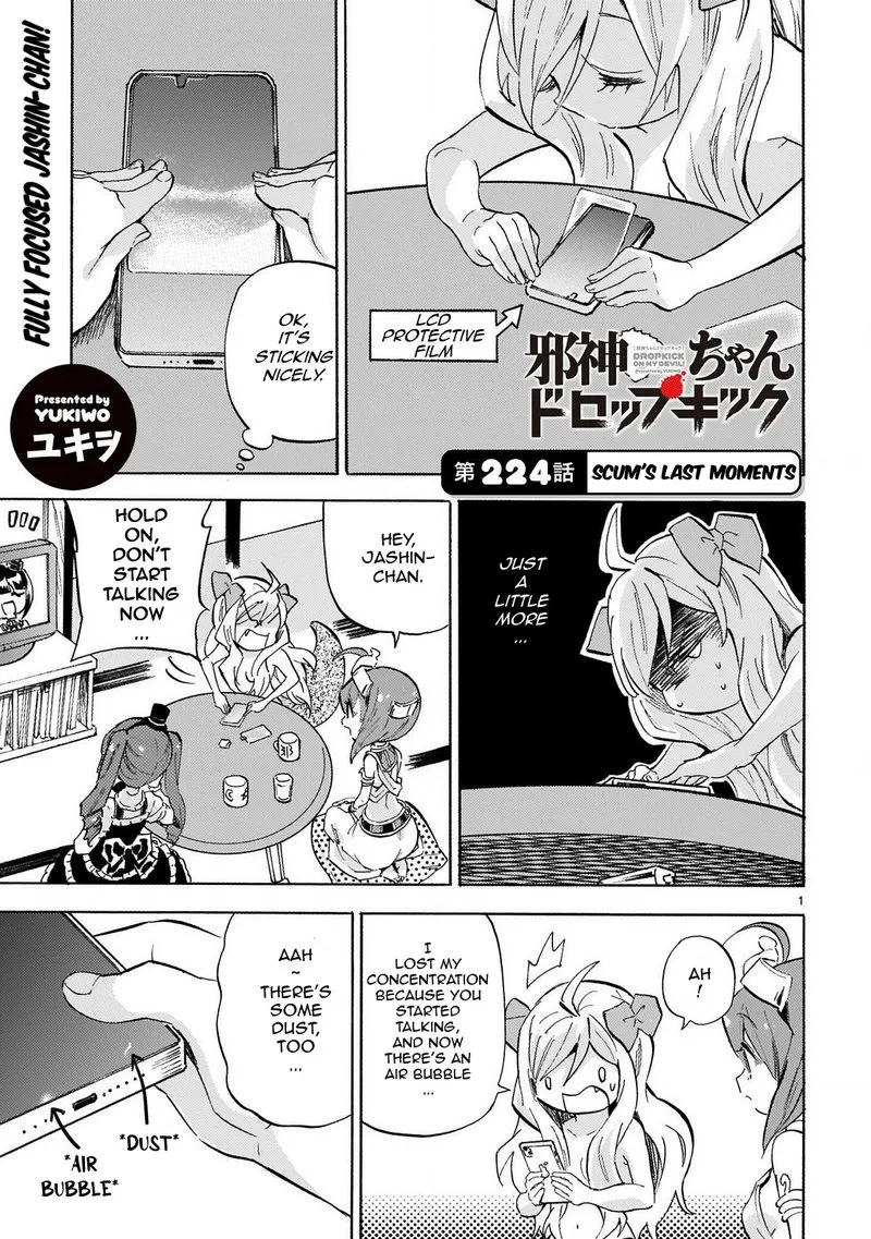 Jashin-chan Dropkick Chapter 229 page 1
