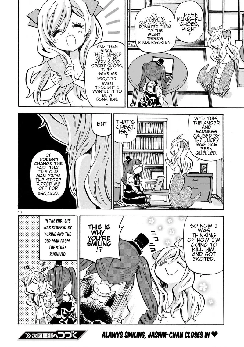 Jashin-chan Dropkick Chapter 250 page 10