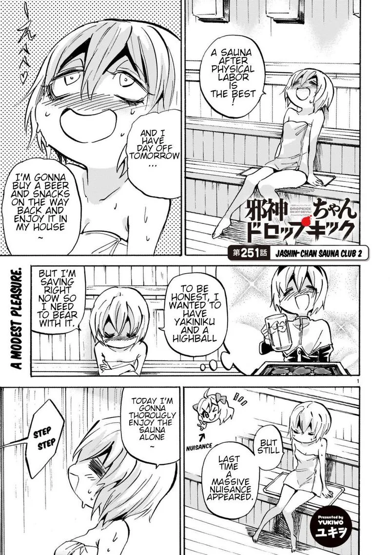 Jashin-chan Dropkick Chapter 256 page 1