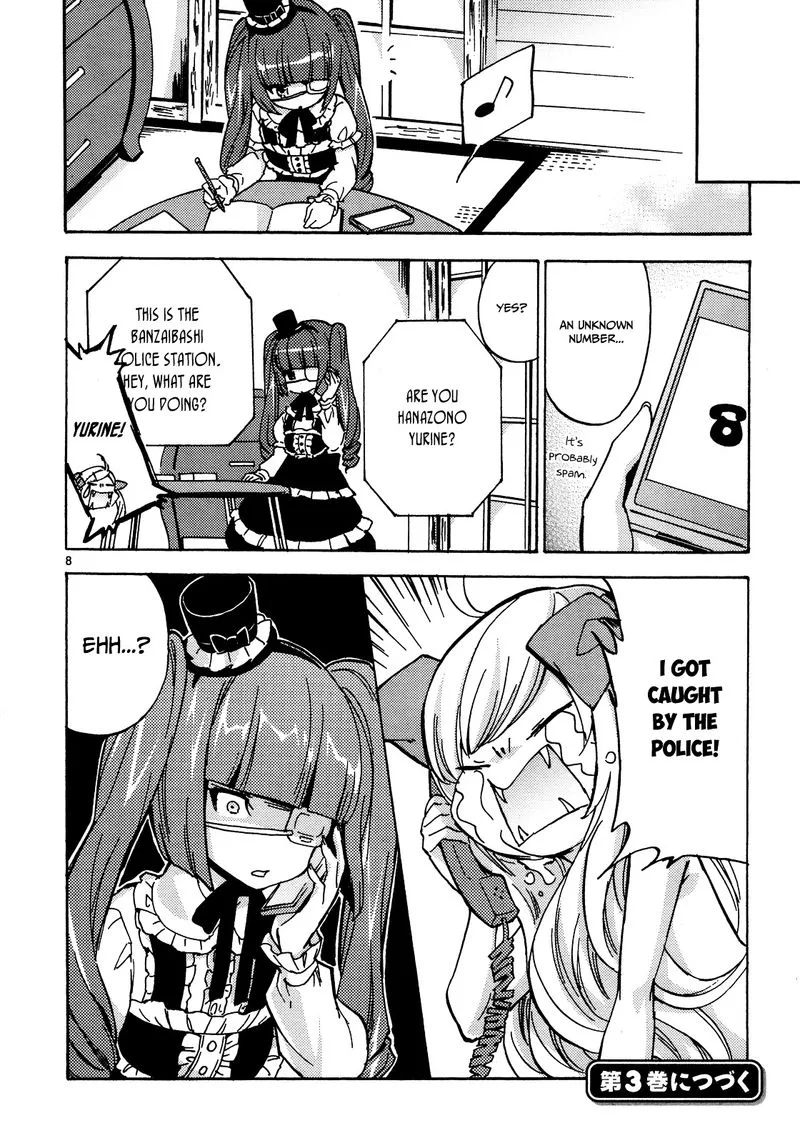 Jashin-chan Dropkick Chapter 26 page 8