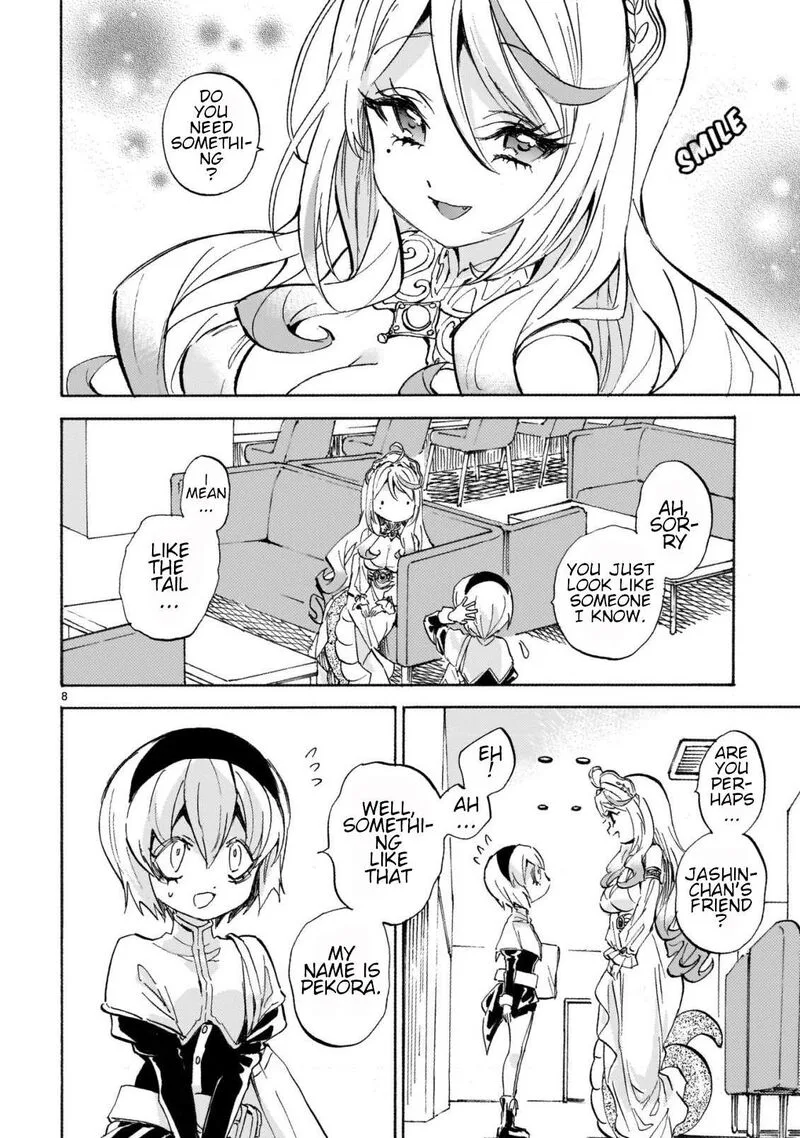 Jashin-chan Dropkick Chapter 260 page 8