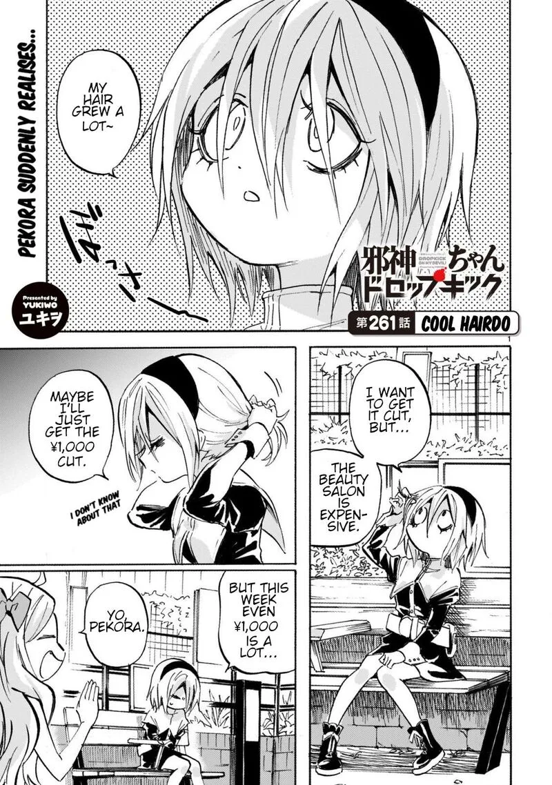 Jashin-chan Dropkick Chapter 266 page 1