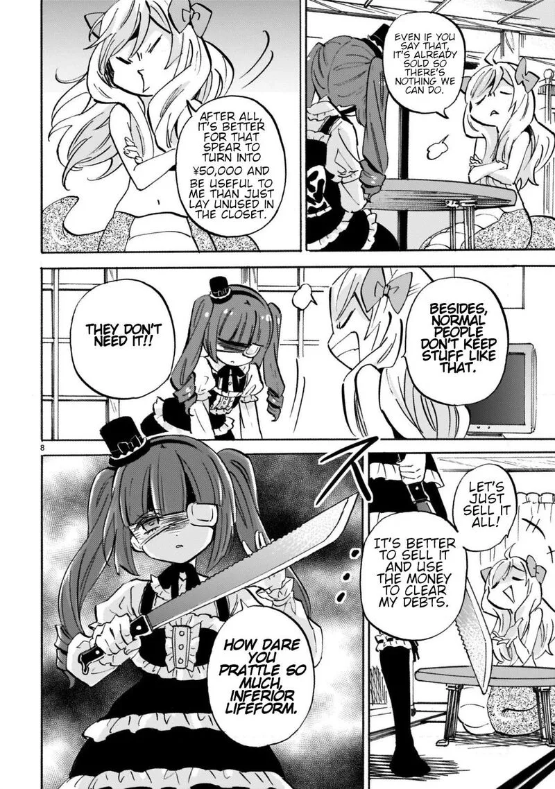 Jashin-chan Dropkick Chapter 268 page 8
