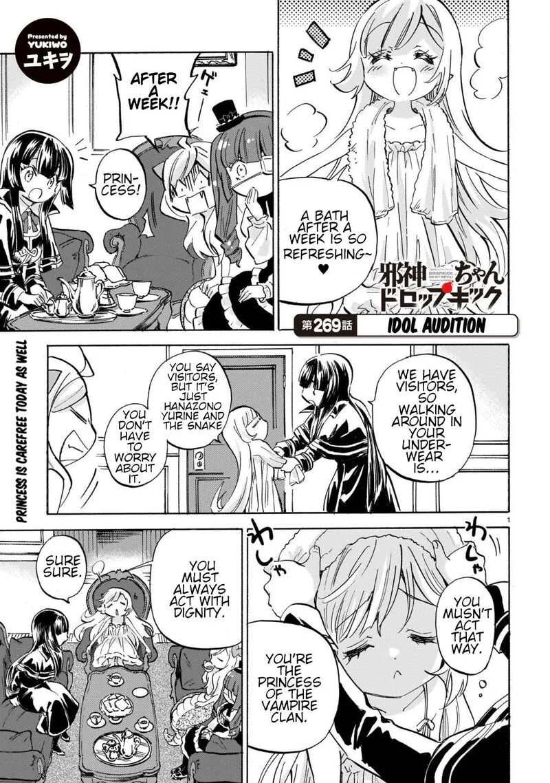 Jashin-chan Dropkick Chapter 274 page 1