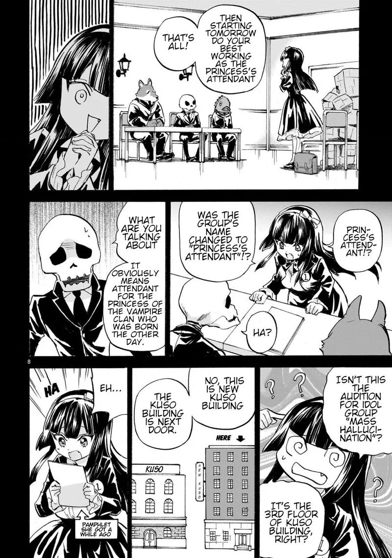 Jashin-chan Dropkick Chapter 274 page 8