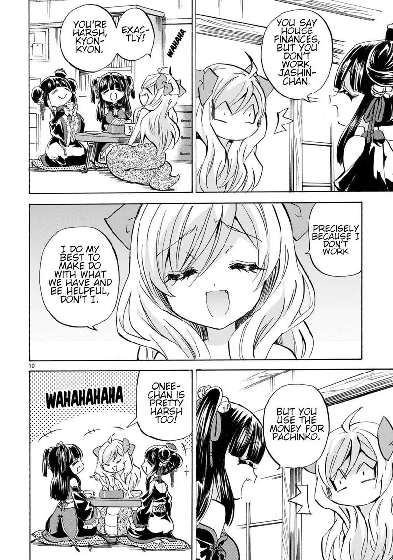 Jashin-chan Dropkick Chapter 277 page 10
