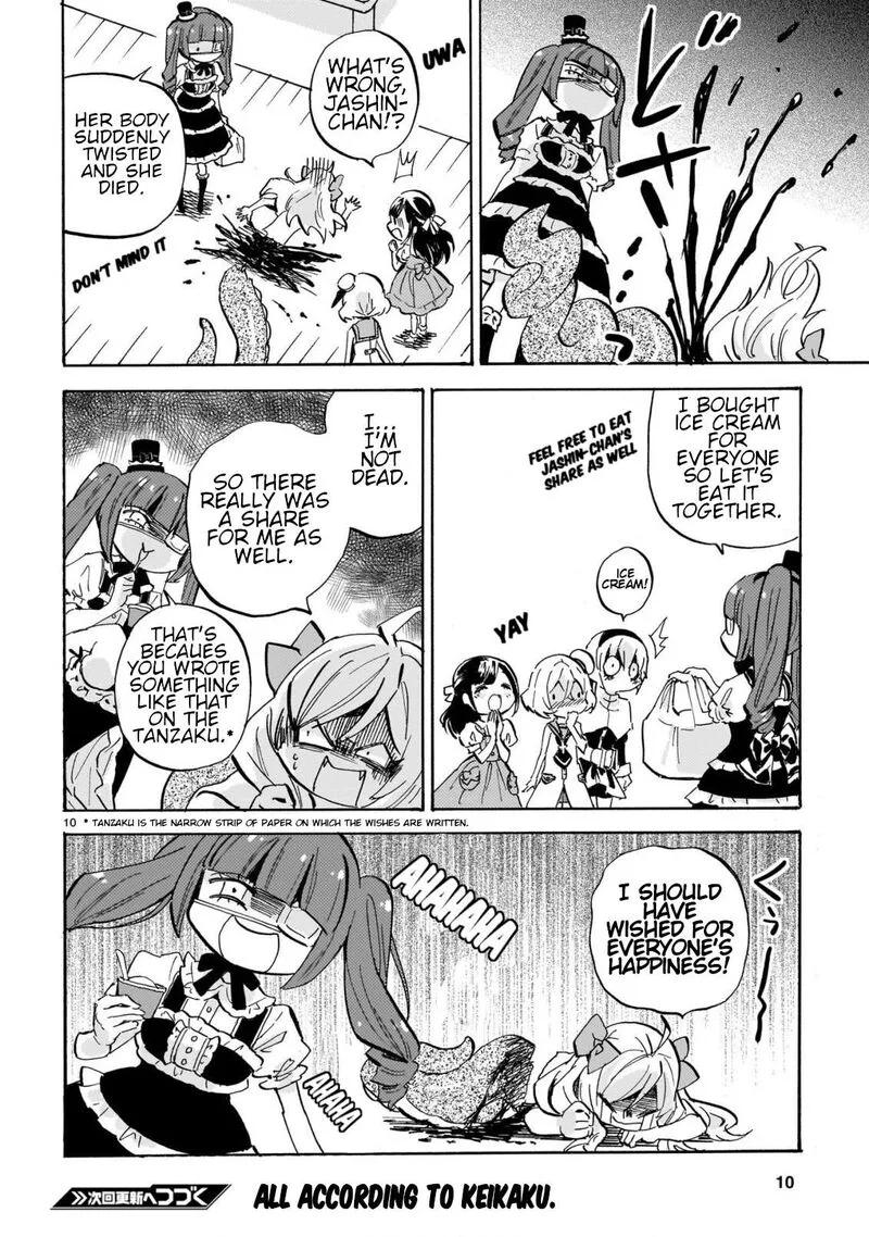 Jashin-chan Dropkick Chapter 282 page 10