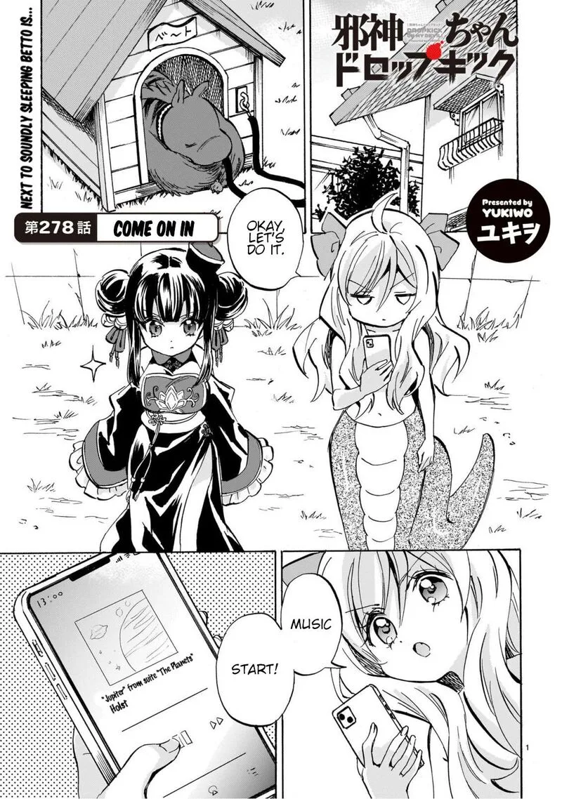 Jashin-chan Dropkick Chapter 283 page 1