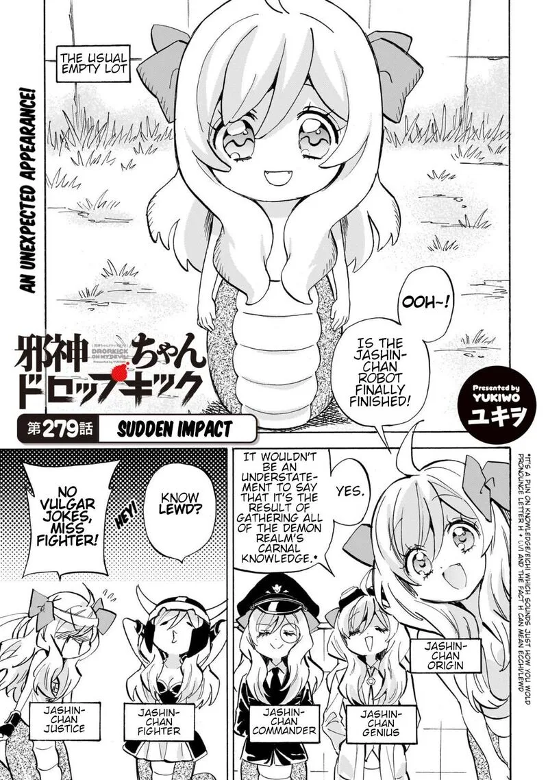 Jashin-chan Dropkick Chapter 284 page 1