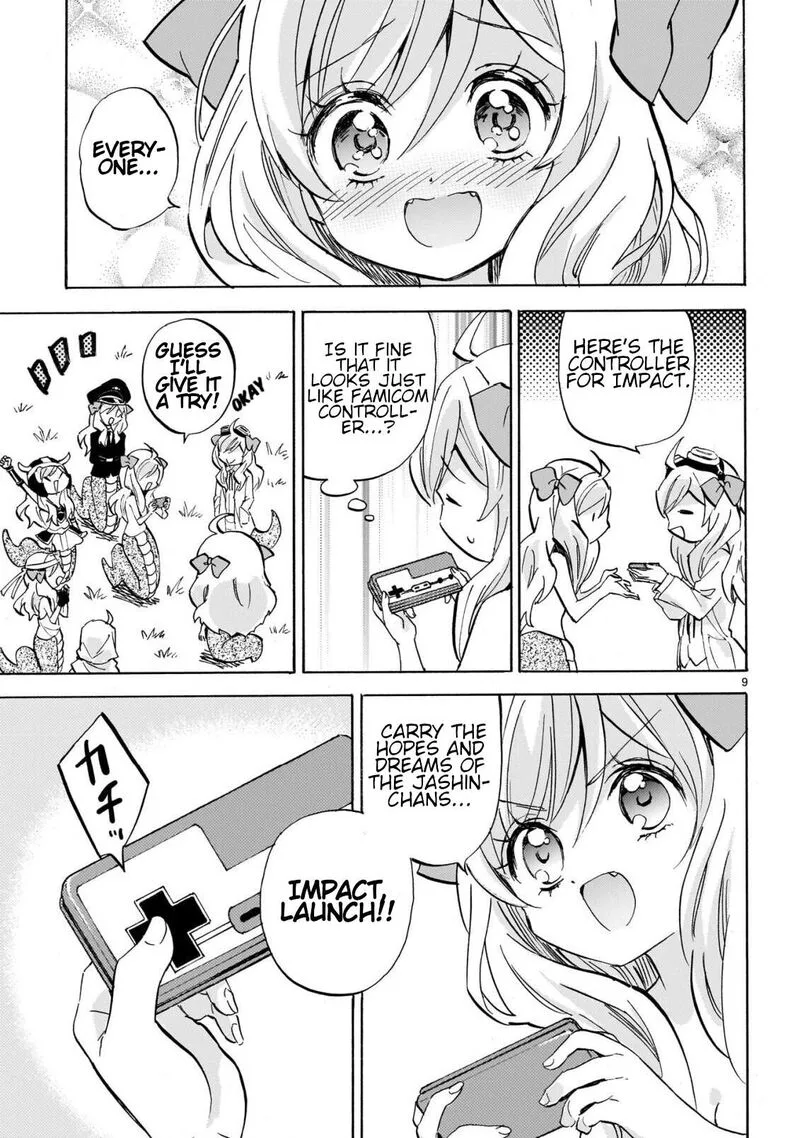 Jashin-chan Dropkick Chapter 284 page 9