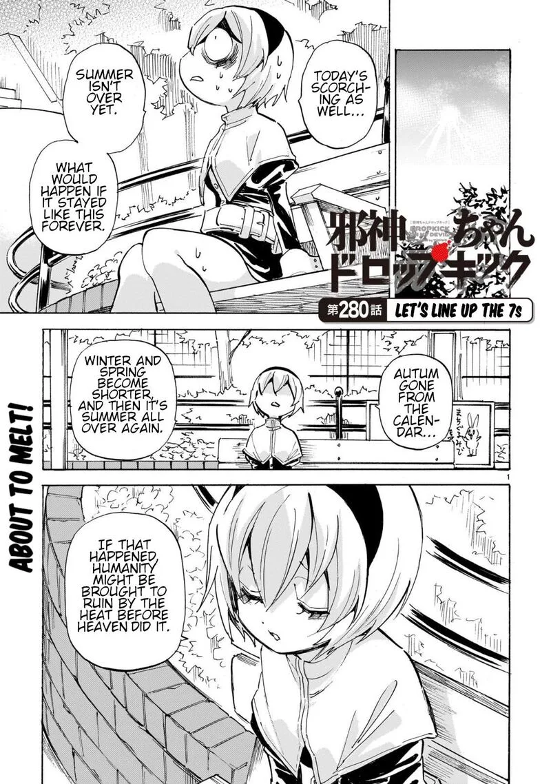 Jashin-chan Dropkick Chapter 286 page 1