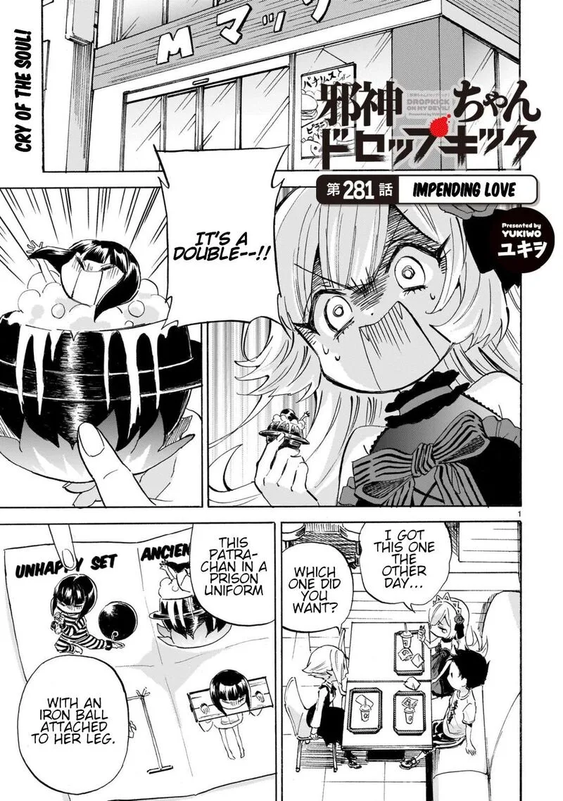 Jashin-chan Dropkick Chapter 287 page 1