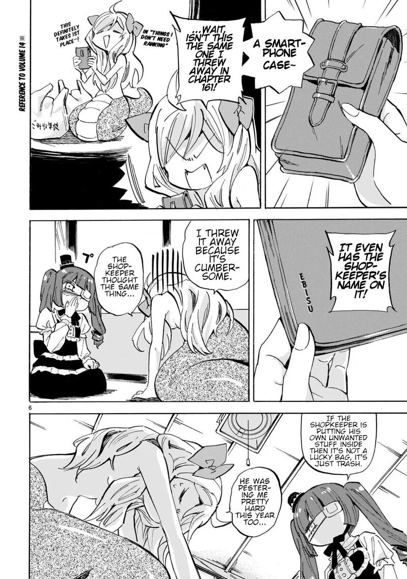 Jashin-chan Dropkick Chapter 291 page 6