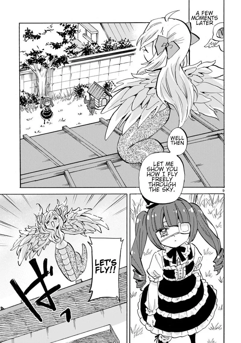 Jashin-chan Dropkick Chapter 291 page 9