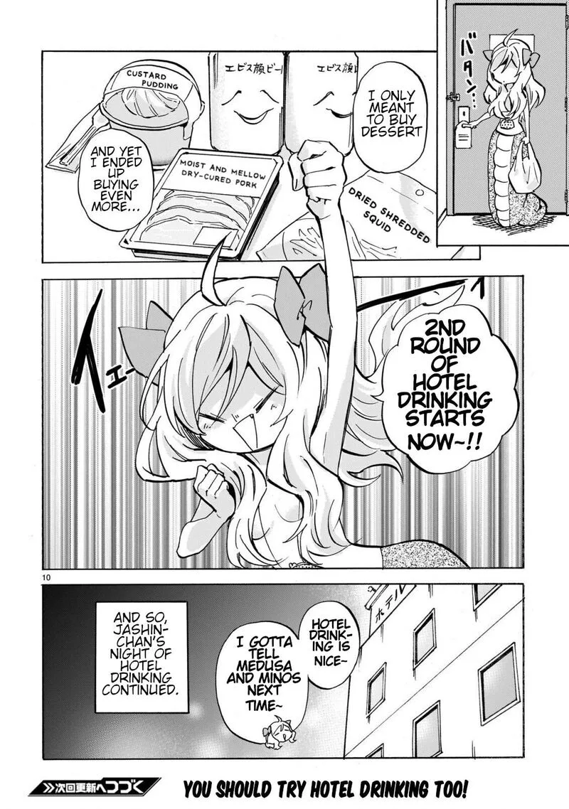 Jashin-chan Dropkick Chapter 292 page 10