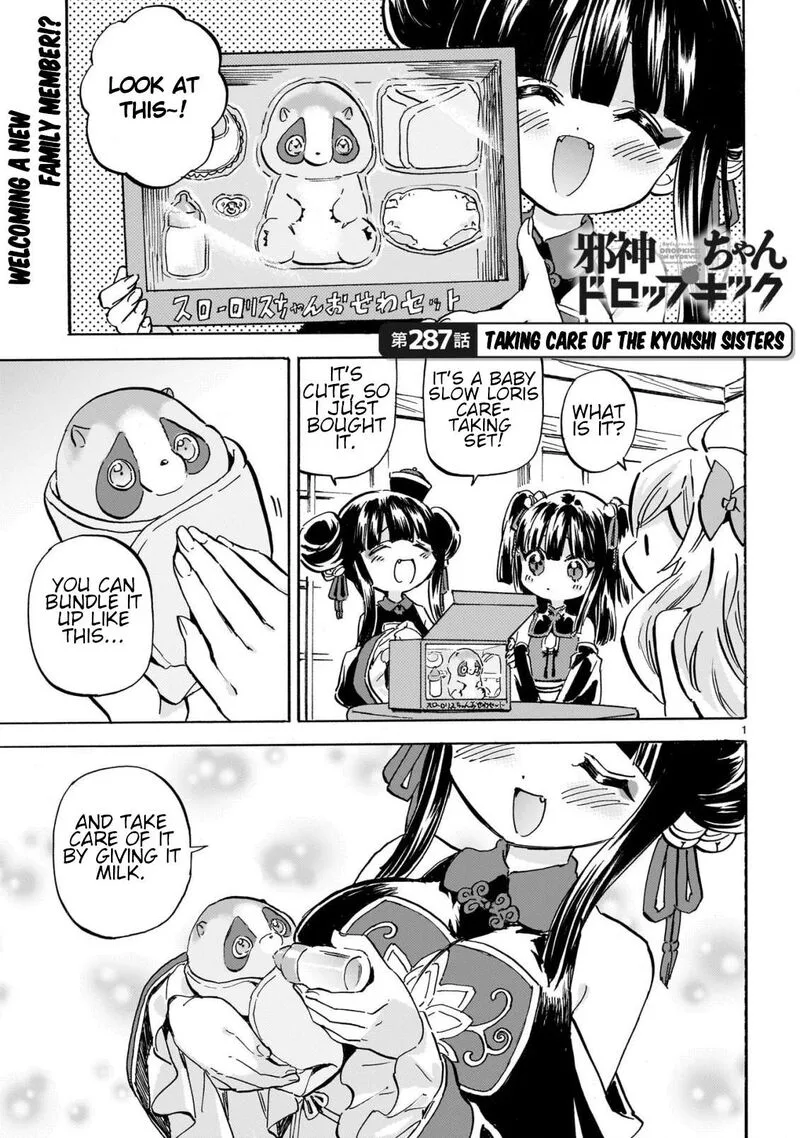 Jashin-chan Dropkick Chapter 293 page 1
