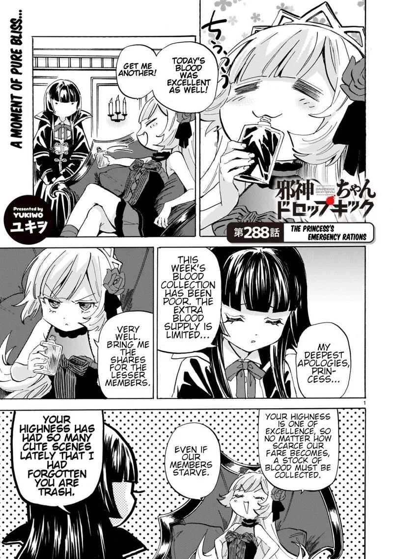 Jashin-chan Dropkick Chapter 294 page 1