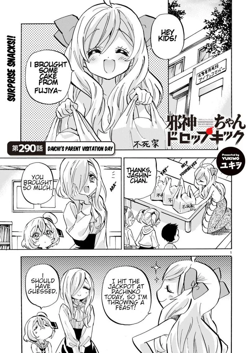 Jashin-chan Dropkick Chapter 296 page 1