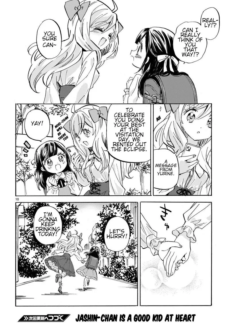 Jashin-chan Dropkick Chapter 296 page 10