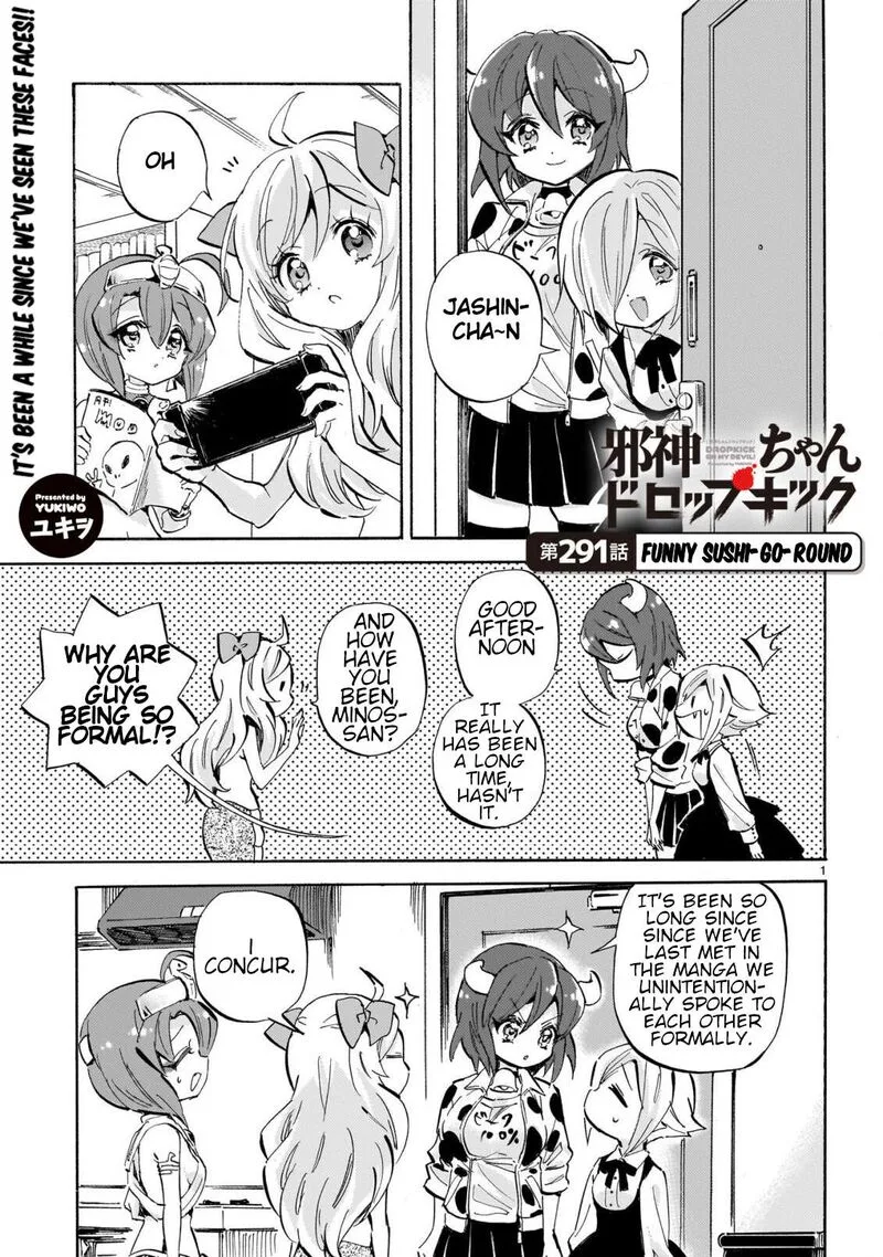 Jashin-chan Dropkick Chapter 297 page 1