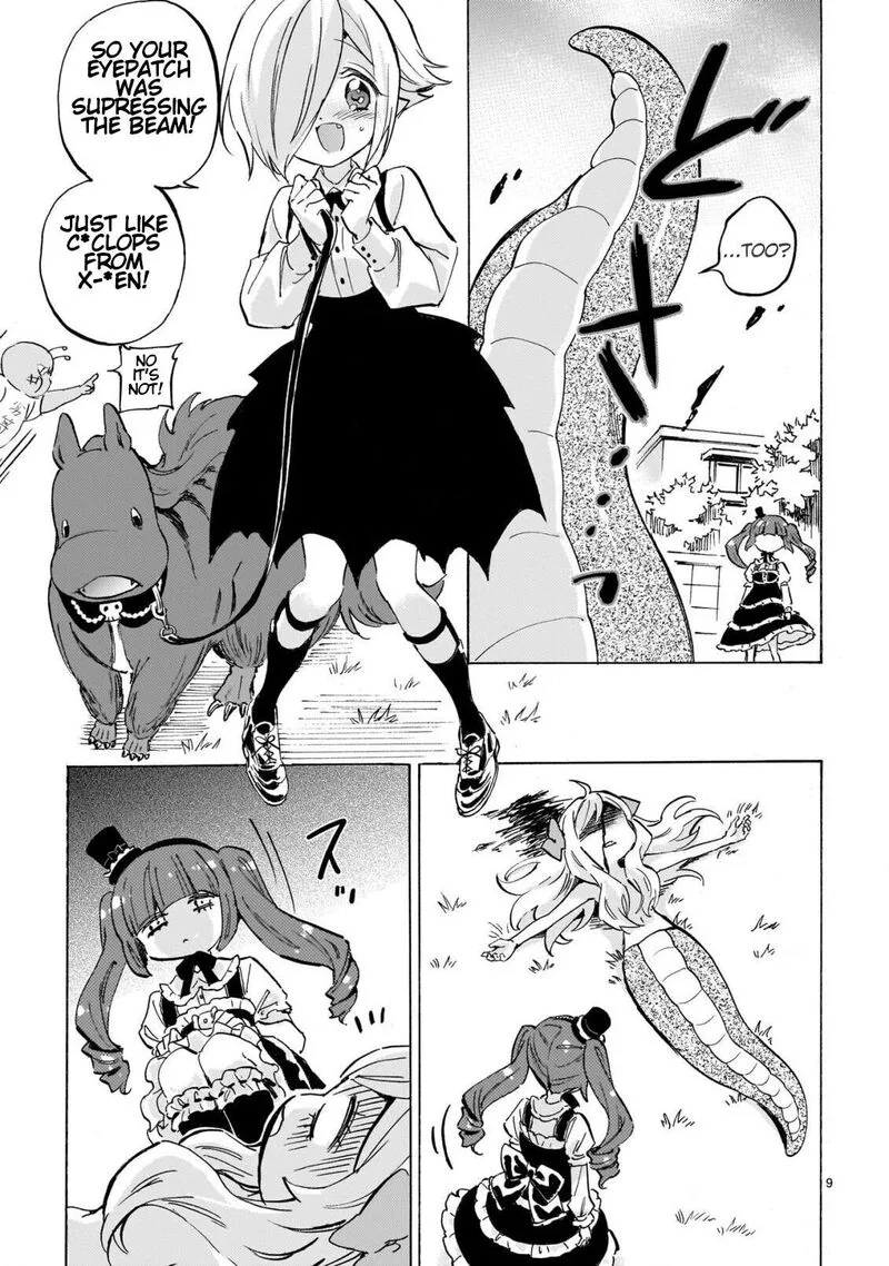 Jashin-chan Dropkick Chapter 299 page 9