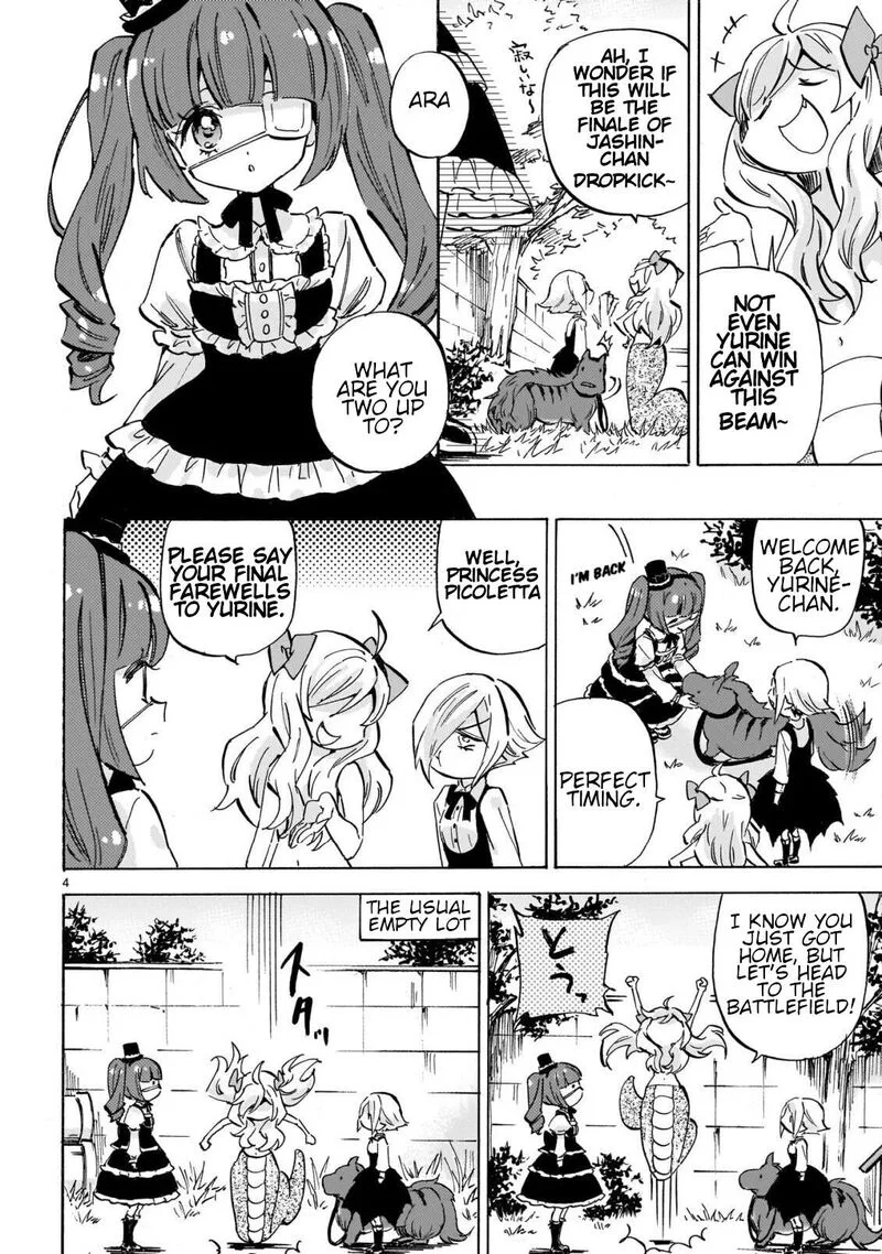 Jashin-chan Dropkick Chapter 299 page 4