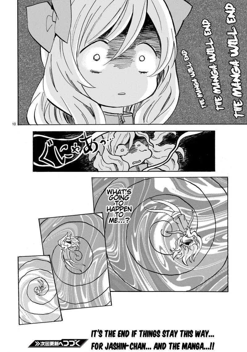 Jashin-chan Dropkick Chapter 300 page 10