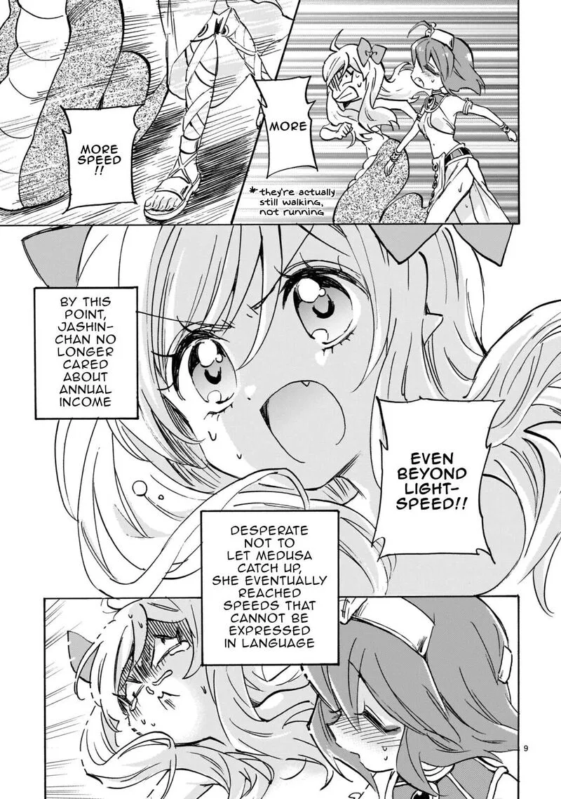 Jashin-chan Dropkick Chapter 304 page 9