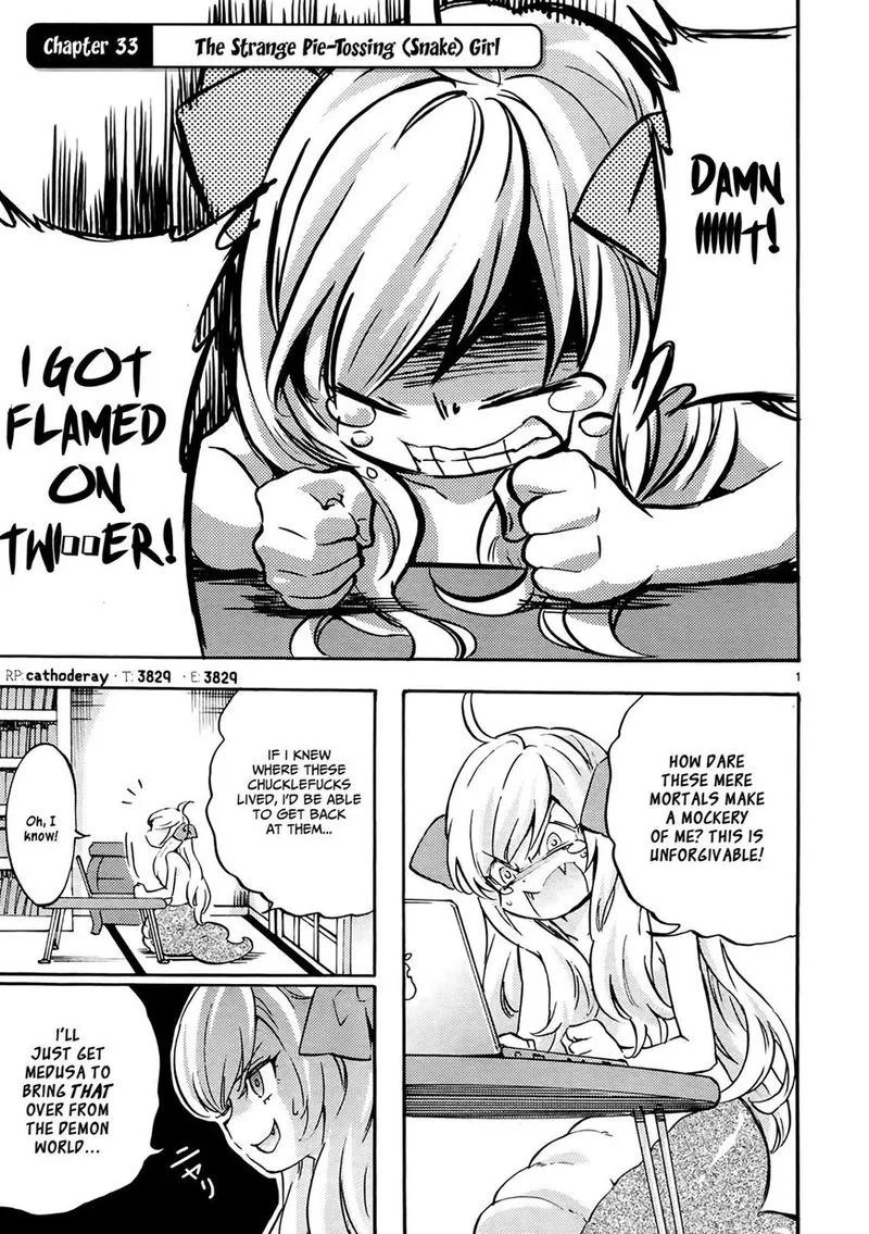 Jashin-chan Dropkick Chapter 33 page 1