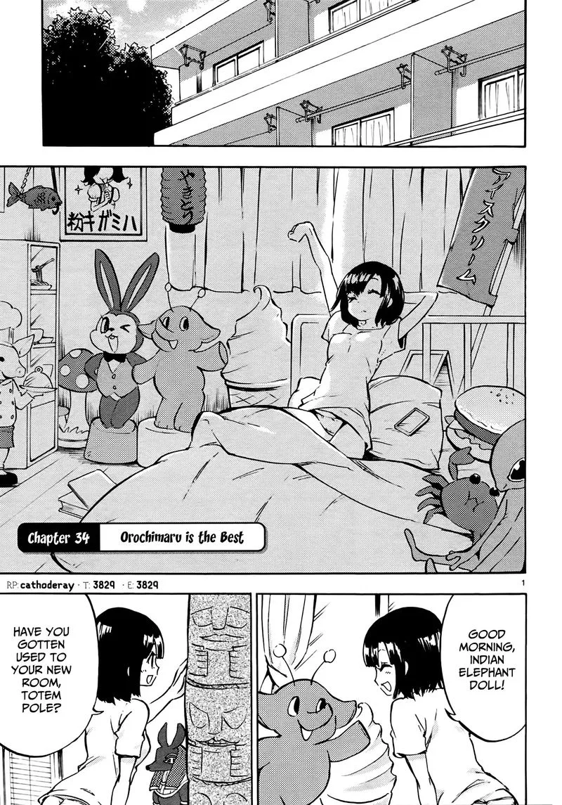 Jashin-chan Dropkick Chapter 34 page 1