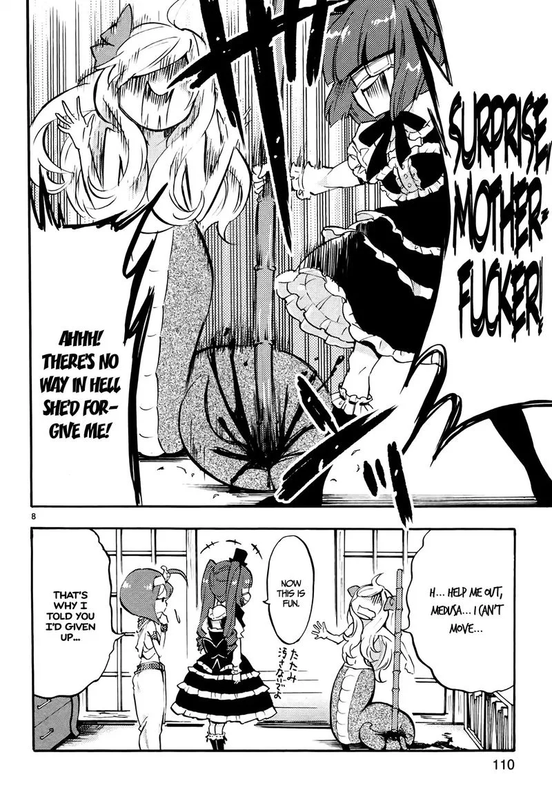 Jashin-chan Dropkick Chapter 36 page 8