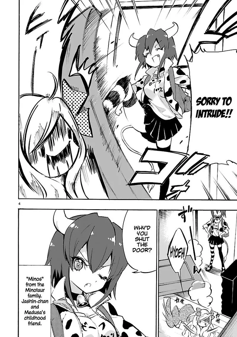 Jashin-chan Dropkick Chapter 38 page 4