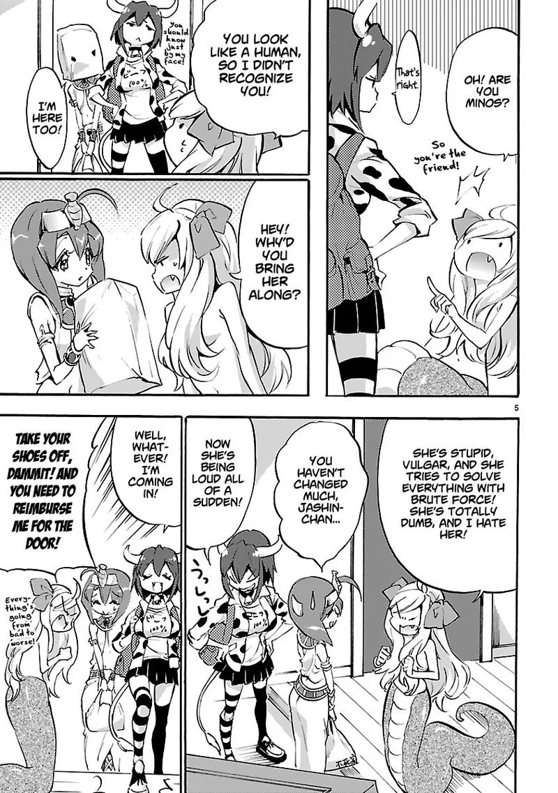 Jashin-chan Dropkick Chapter 38 page 5