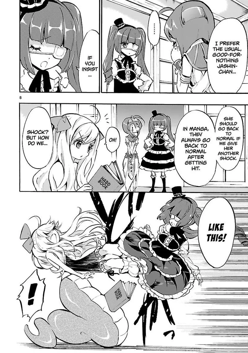 Jashin-chan Dropkick Chapter 40 page 8