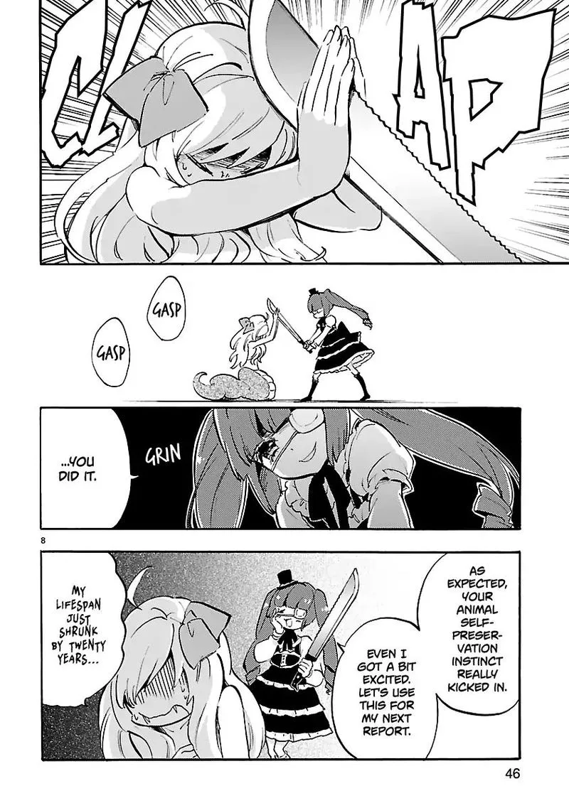 Jashin-chan Dropkick Chapter 42 page 8
