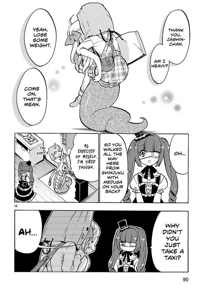 Jashin-chan Dropkick Chapter 46 page 10