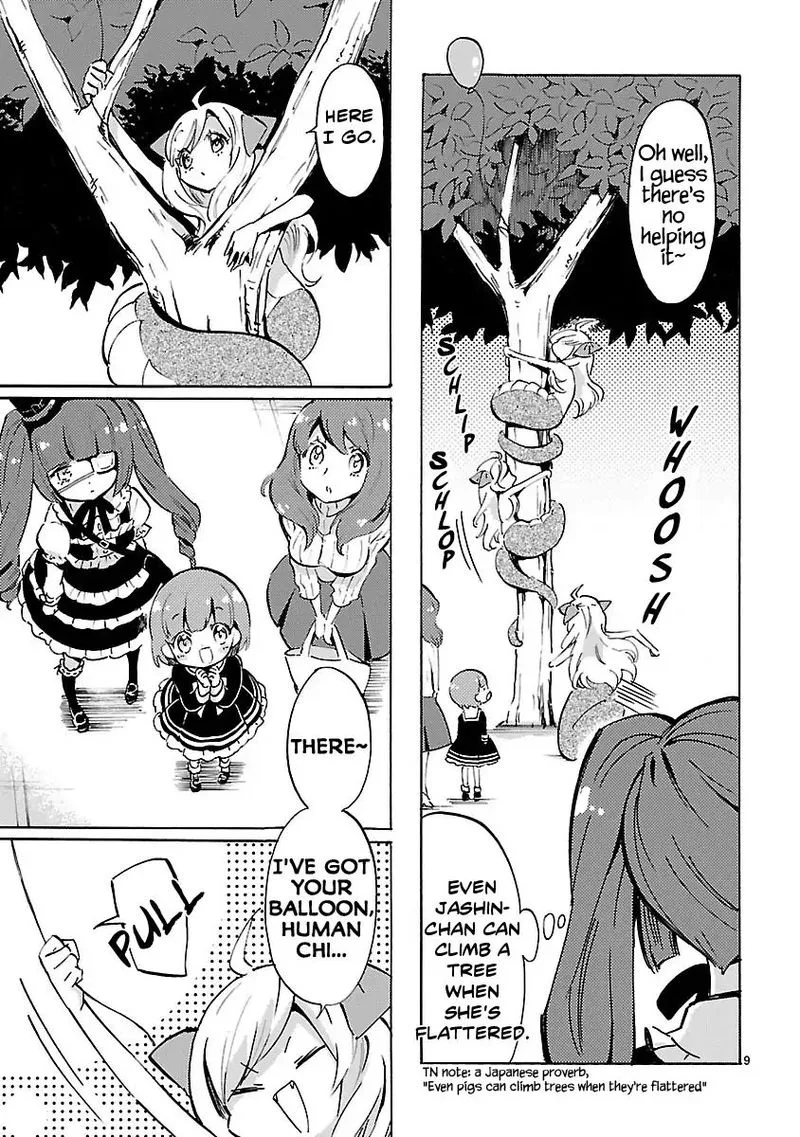 Jashin-chan Dropkick Chapter 61 page 9