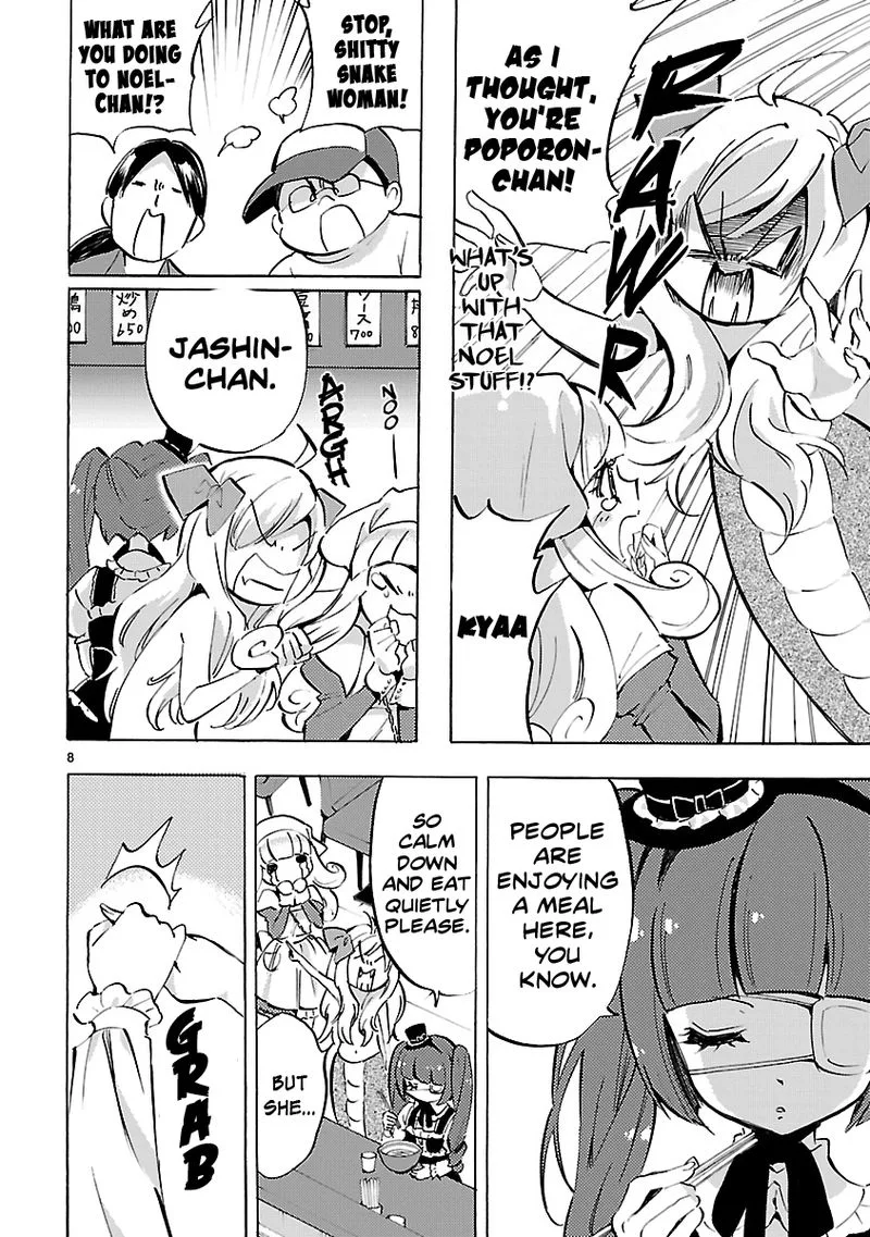 Jashin-chan Dropkick Chapter 68 page 8