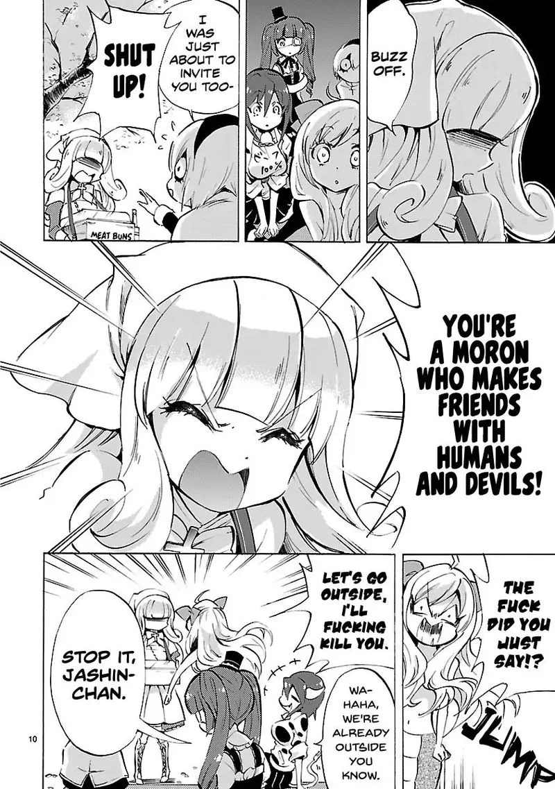Jashin-chan Dropkick Chapter 69 page 10