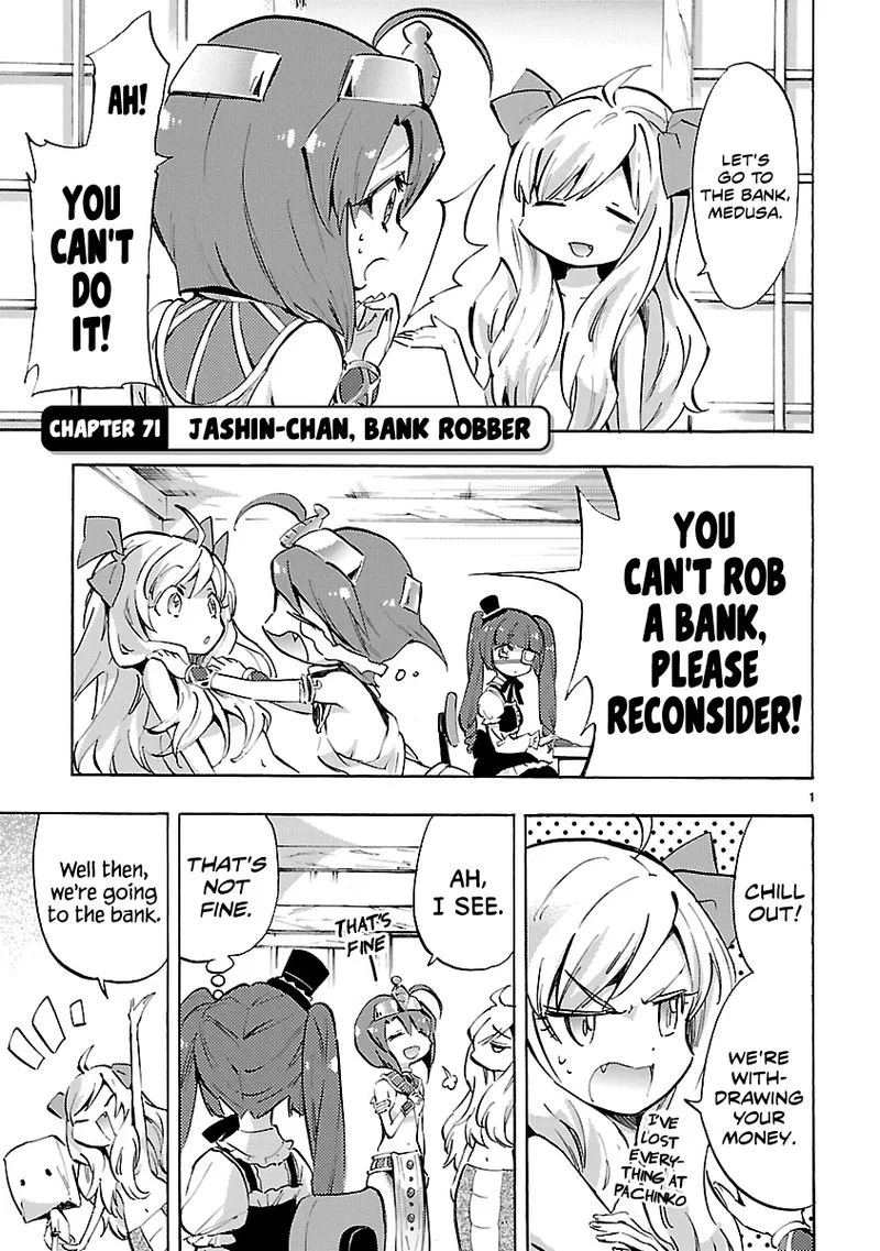 Jashin-chan Dropkick Chapter 71 page 1