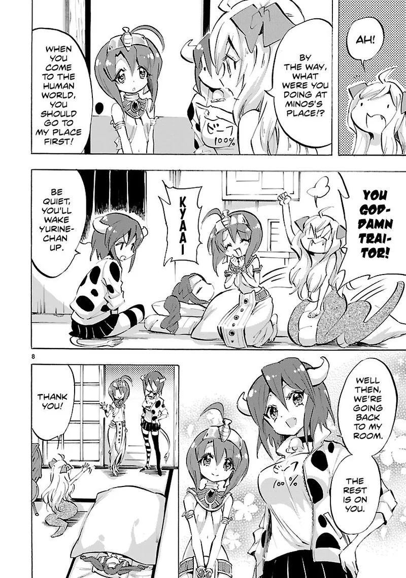 Jashin-chan Dropkick Chapter 74 page 8