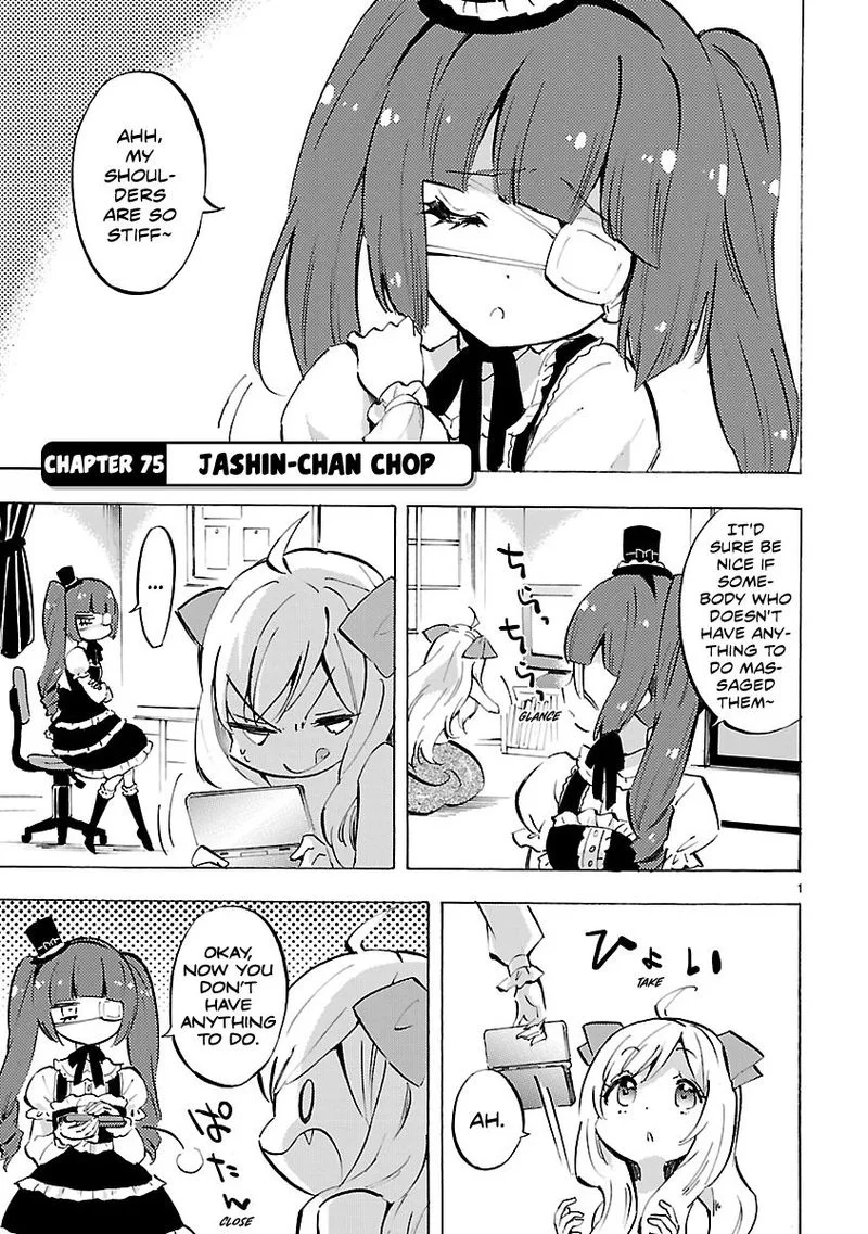 Jashin-chan Dropkick Chapter 75 page 1