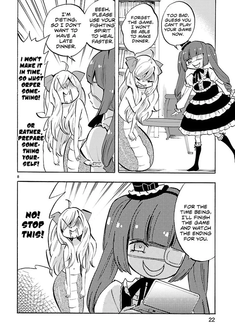 Jashin-chan Dropkick Chapter 75 page 8