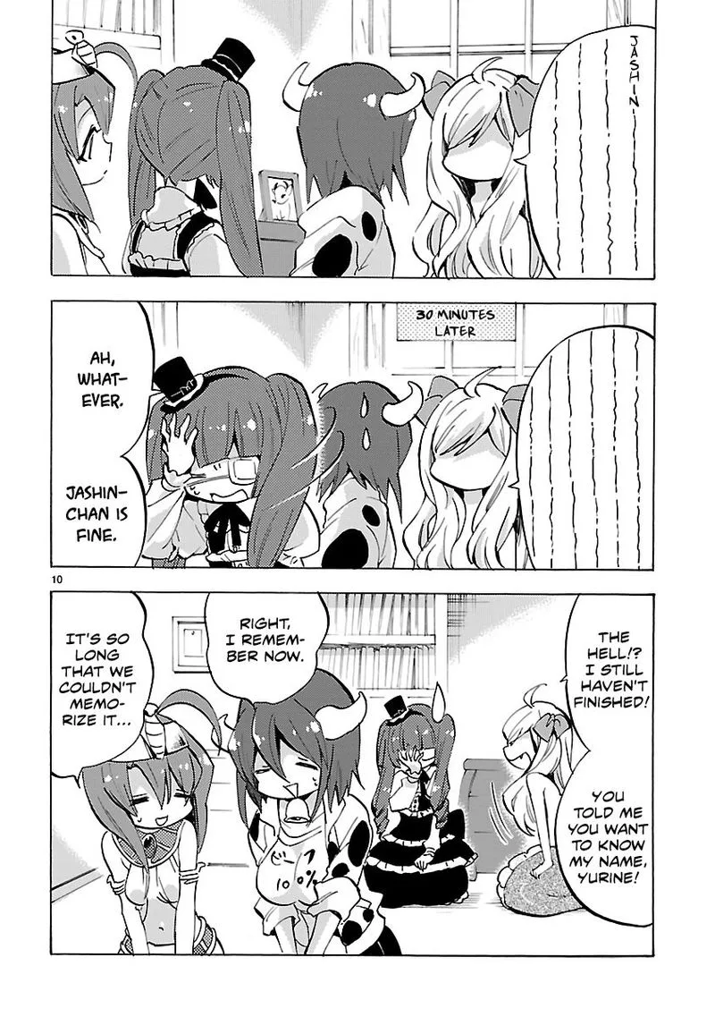 Jashin-chan Dropkick Chapter 77 page 10